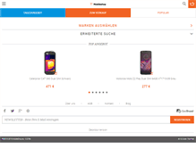 Tablet Screenshot of de.mobileshop.eu
