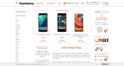 Desktop Screenshot of fr.mobileshop.eu