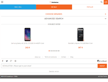 Tablet Screenshot of mobileshop.eu